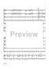 Bear Creek Bebop for String Orchestra - Score