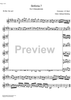 Three Part Sinfonia No. 7 BWV 793 e minor - Baritone Saxophone