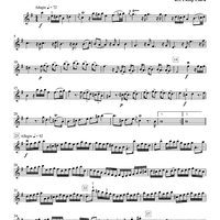 Overture to Belshazzar - Violin 1