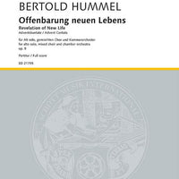 Revelation of New Life - Score