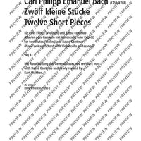 Twelve Short Pieces - Score and Parts