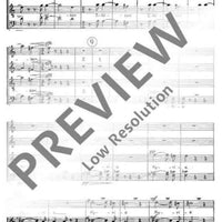 Kantate Nr. 2 - Choral Score