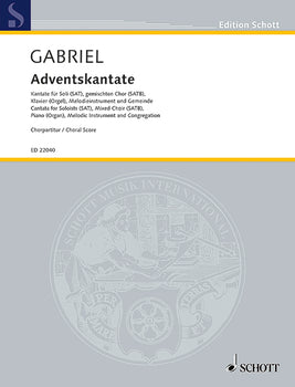 Adventskantate - Score