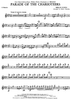 Parade of the Charioteers (from Ben Hur) - Piccolo