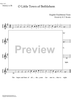 O Little Town of Bethlehem - Bb Instrument