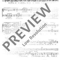 Ein jegliches hat seine Zeit - Choral Score