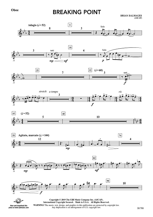Breaking Point - Oboe