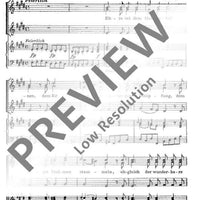 Das große Hallelujah - Score