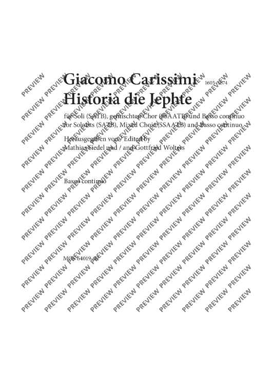 Historia di Jephte