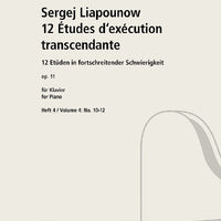 12 Études d'exécution transcendante