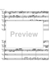 Fugue c minor BWV 574 - Score