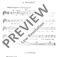 Das Jahr im Lied - Soprano