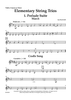 Elementary String Trios - Violin 2 (for Viola)