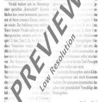 Concerto G Minor - Full Score