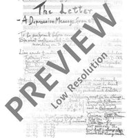 The Letter - Full Score