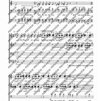 The parable of the lost sheep - Choral Score