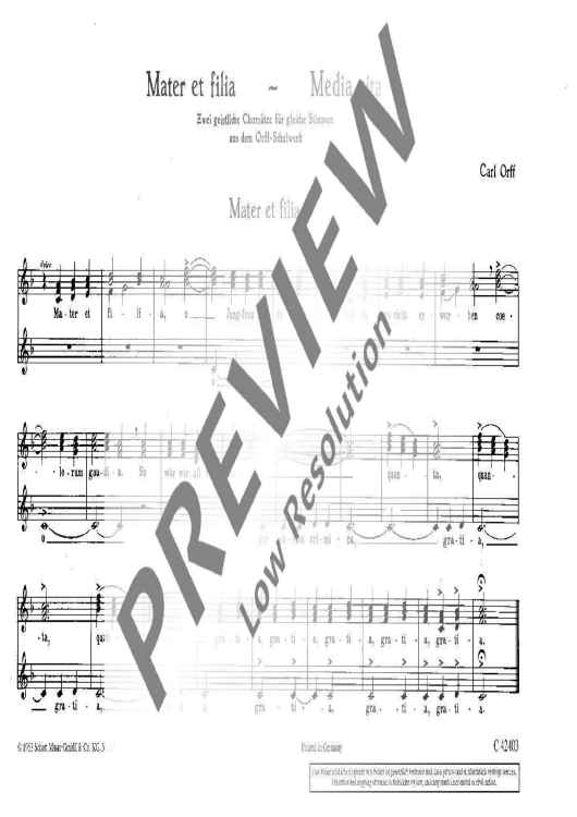 Zwei geistliche Chorsätze - Choral Score