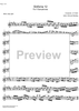 Three Part Sinfonia No.12 BWV 798 A Major - Soprano Saxophone