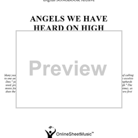 Angles We Have Heard On High