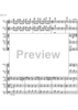 Birthday Variations Beethoven - Score