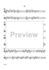 Bear Creek Bebop for String Orchestra - Viola