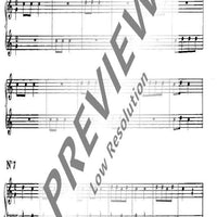 Chansons à deux - Performing Score