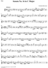 Sonata No. 16 in C Major - Flute