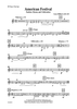 American Festival: Fanfare, Hymn, and Celebration - Bass Clarinet