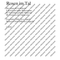 Rosen im Tal - Choral Score
