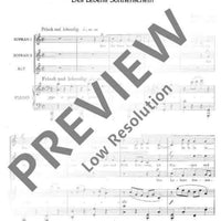 Hymnen an den Frohsinn - Score