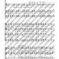 The parable of the lost sheep - Choral Score