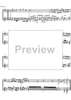 Suite  4 F Major BWV 809 - Score