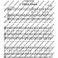 Cirkus Rámus - Choral Score