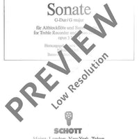 Sonata in G major