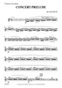 Concert Prelude - Eb Baritone Saxophone