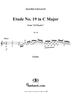 Etude No. 19 in C major - From "24 Etudes"  Op. 48