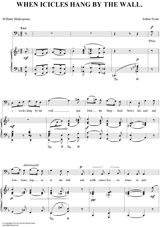 When Icicles Hang By The Wall