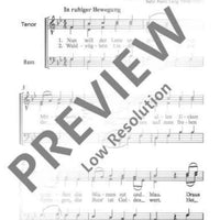 Nun will der Lenz uns grüßen