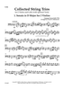 Collected String Trios for 2 Violins and Cello - Cello