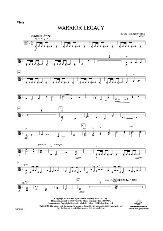 Warrior Legacy - Viola