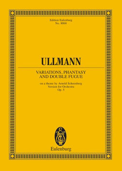 Variations, Fantasy and Double Fugue - Full Score