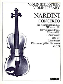 Concerto F Major - Piano Score With Solo Part