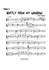 Softly from My Window - Tenor Saxophone 2