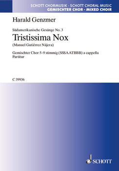 Südamerikanische Gesänge - Choral Score