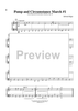 Pomp and Circumstance March #1 - from Marches, Op. 39