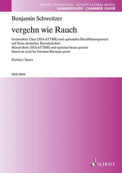 vergehn wie Rauch - Score