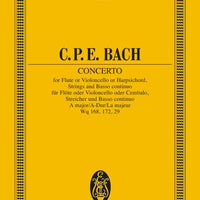 Concerto A Major - Full Score
