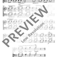 Slowenischer Weinstrauß - Choral Score