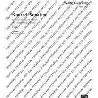 Concert sonatina - Piano Score and Solo Part
