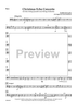 Christmas Echo Concerto for Solo String Quartet and String Orchestra - Bass